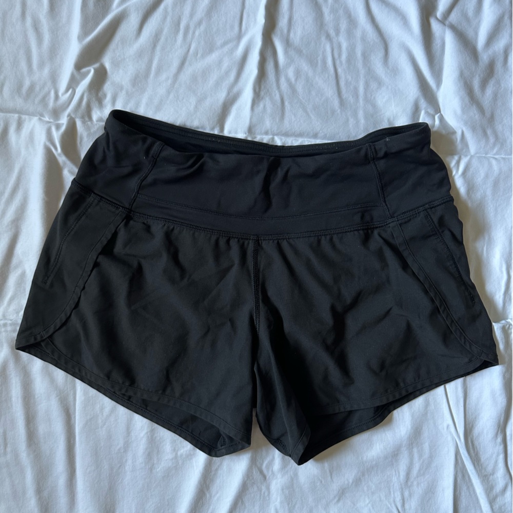 Lululemon Speed Up Shorts with 4 inch inseam